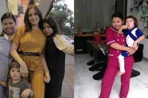 11 Potret Purwati, babysitter El Barrack putra Jedar yang hits abis