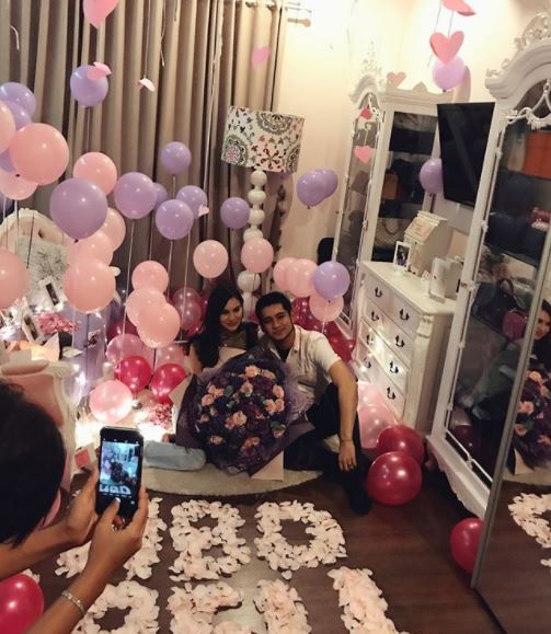 10 Momen ultah ke-22 Irish Bella, dapat kejutan romantis dari kekasih