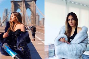 10 Gaya Valerie Thomas pakai mantel bulu, tetap seksi dan stylish