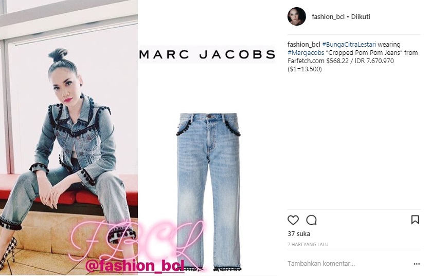 10 Outfit Bunga Citra Lestari ini harganya bakal bikin kamu melongo