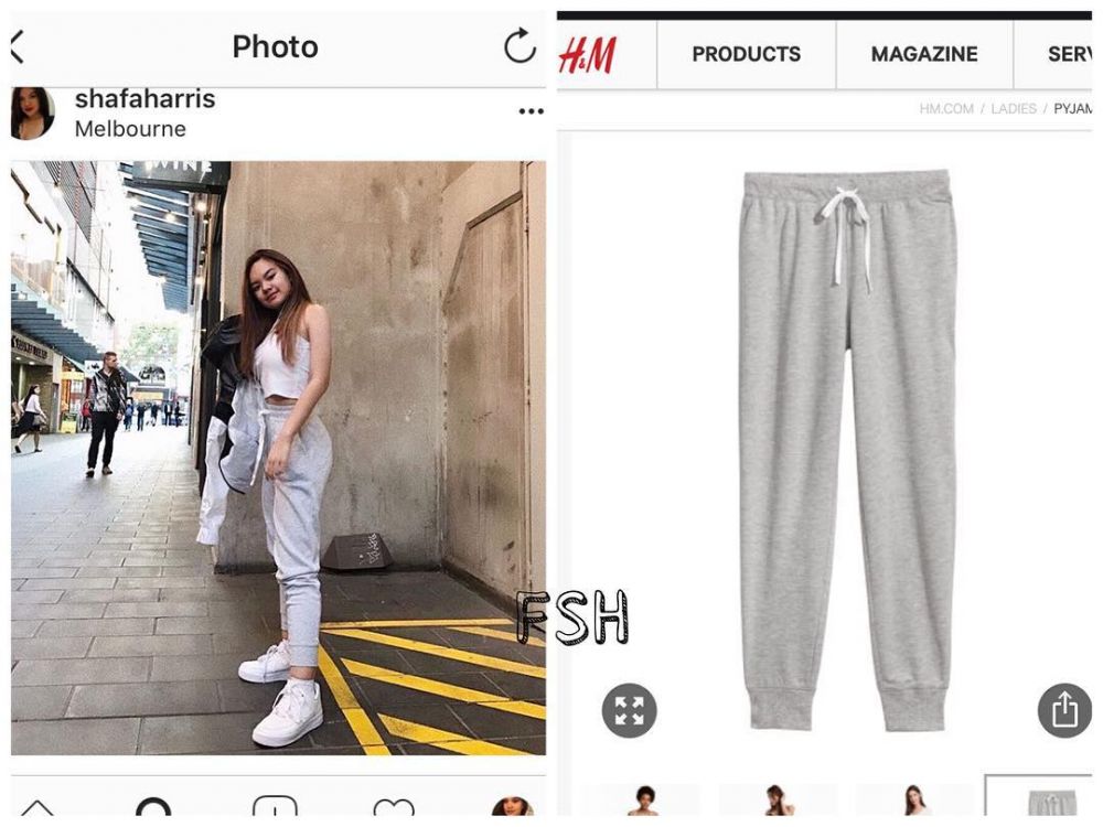 Dikenal glamor, 5 fashion item Shafa Harris ini di bawah Rp 500 ribu