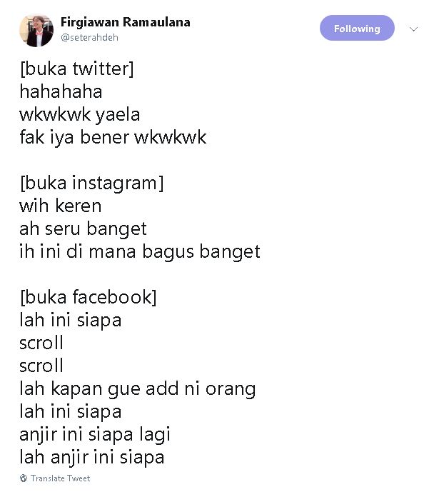 10 Cuitan kocak 'dilema buka medsos' ini bikin kamu ngangguk setuju