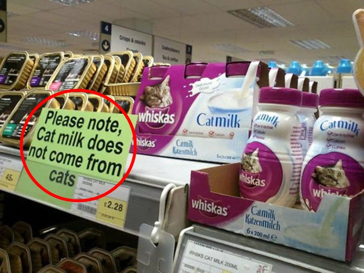 label absurd produk supermarket © berbagai sumber