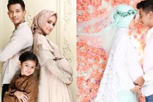 7 Potret maternity Fairuz A Rafiq & Sonny Septian, penuh warna warni