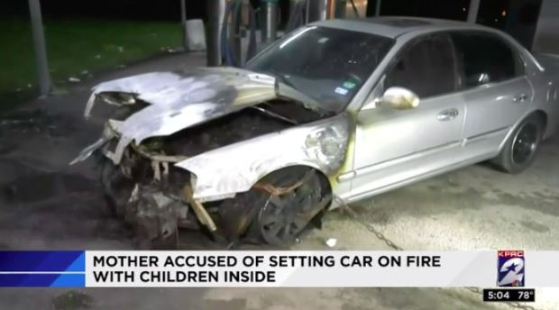 Alasan ibu kurung tiga putrinya dalam mobil terbakar ini bikin syok