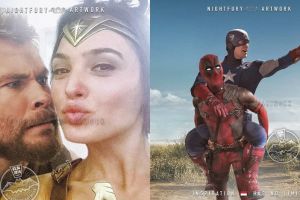 10 Foto editan kocaknya jika superhero Marvel-DC bercanda, ngakak deh