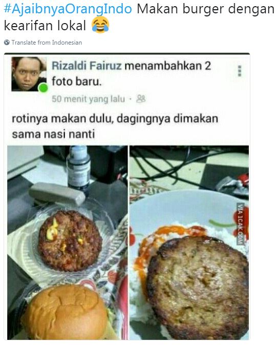 4 Potret kocak orang Indonesia belum kenyang kalau tidak makan nasi