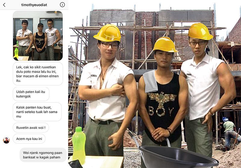 Potret aktivitas 10 orang ini minta diedit, hasilnya jadi kocak parah