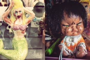 10 Pajangan meja ini desainnya gagal abis, malah nyeremin