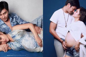7 Potret maternity Mytha Lestari dan suami, simpel tapi romantis
