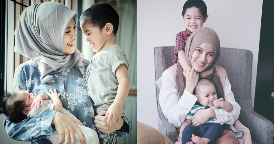 Jadi mama muda, ini 10 gaya Alyssa Soebandono momong dua buah hatinya