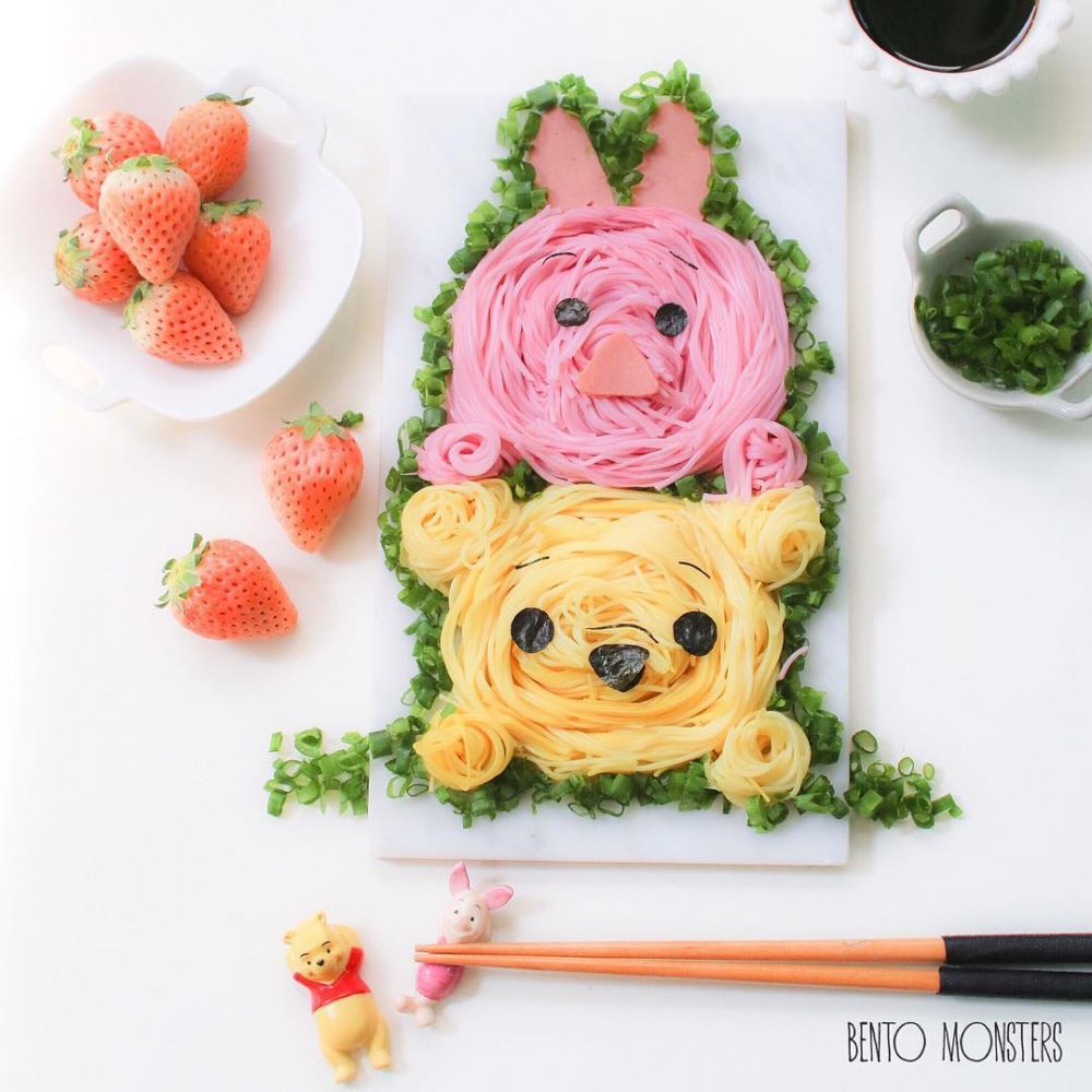 8 Kreasi berbahan mi ini hasilnya imut banget, sayang buat dimakan