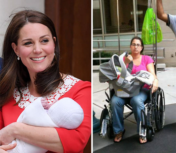 7 Beda Kate Middleton & wanita lain melahirkan ini bikin tertawa kecut