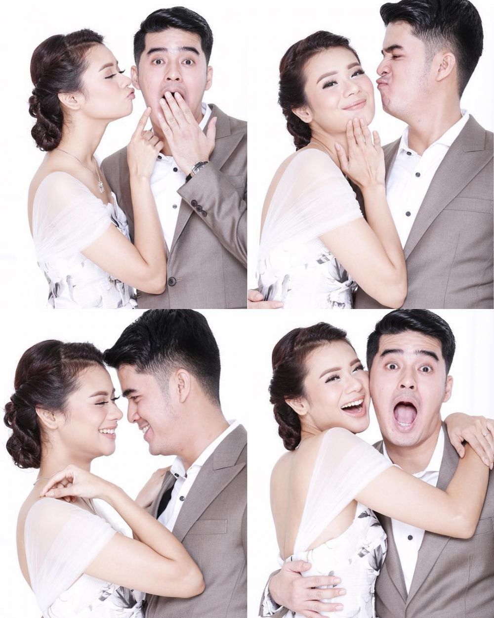 Berteman 14 tahun & nikah, ini 10 momen mesra Amanda Zevannya & suami