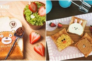 10 Kreasi roti panggang kekinian ini bikin kamu nggak tega nyantap