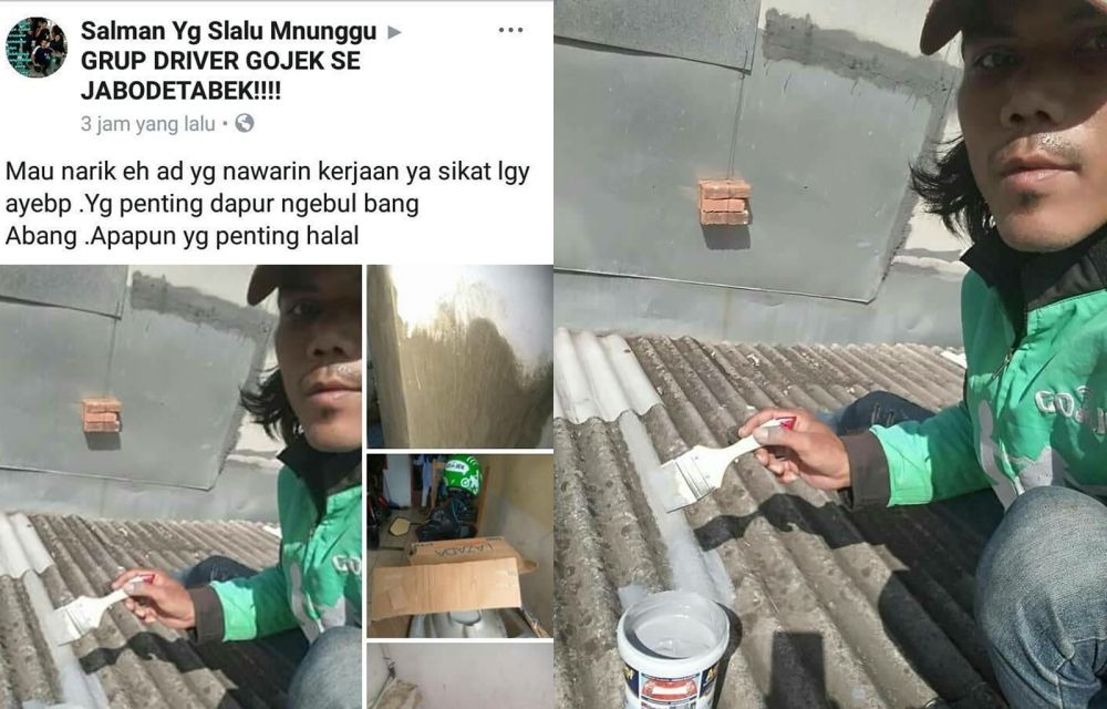 Demi kepuasan pelanggan, 10 driver ojek online lakukan hal tak terduga