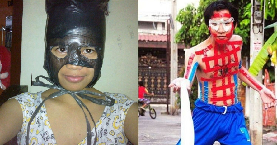 10 Aksi orang cosplay superhero low budget ini bikin ngakak