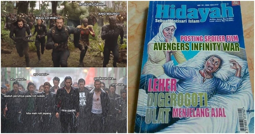 6 Meme 'Demam Avengers: Infinity War' ini konyol abis