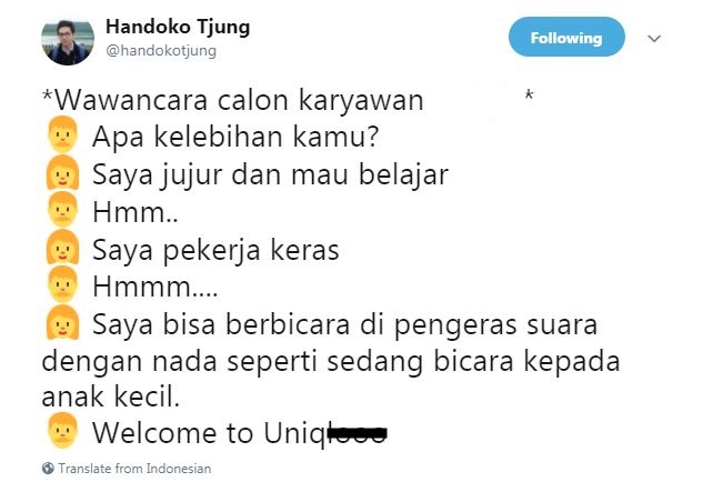 10 Cuitan 'interview karyawan' ala netizen ini bikin ngakak setuju