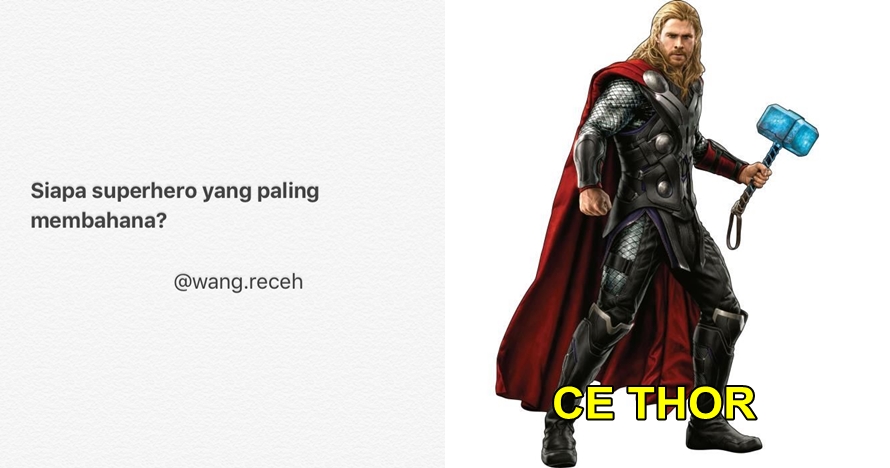 9 Tebak-tebakan ngawur seputar superhero ini bikin ngakak