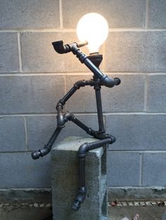 Kreatif dan unik, 8 desain lampu berbentuk stickman ini hasilnya keren