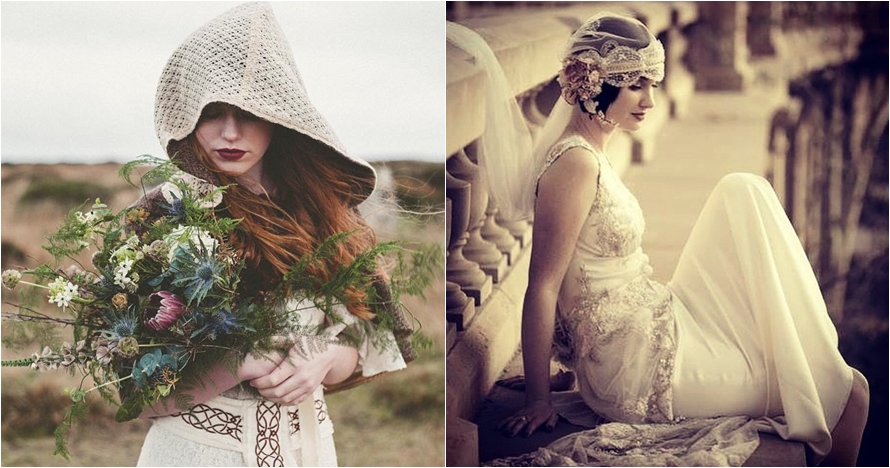 10 Transformasi gaya gaun pernikahan dari era ke era, suka yang mana?