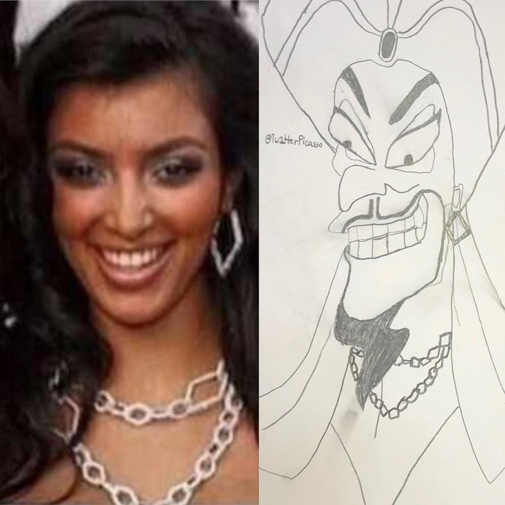 Ilustrasi 8 artis Hollywood ini membingungkan tapi malah bikin ngakak