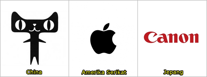 7 Potret ini bukti sederhananya logo perusahaan Jepang, brilian