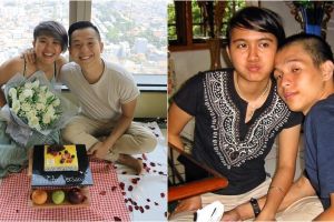 Rayakan 11 tahun nikah, 5 foto jadul ini bukti Ernest-istri awet mesra