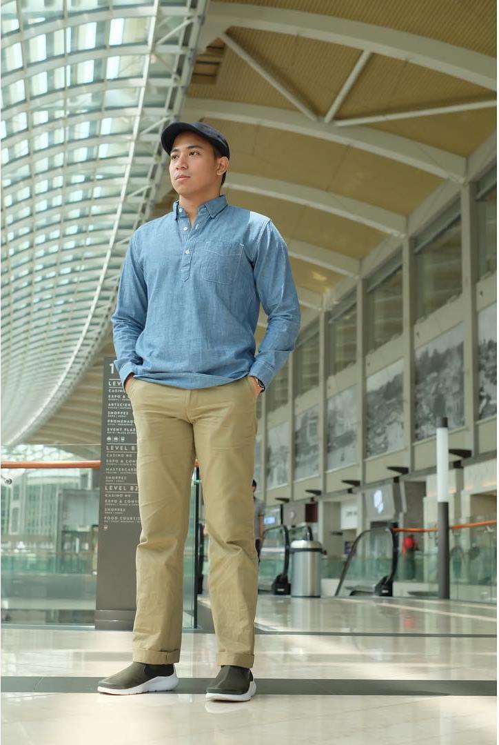 10 Potret ganteng Fattah Riphat, suami Poppy Bunga yang bertubuh kekar