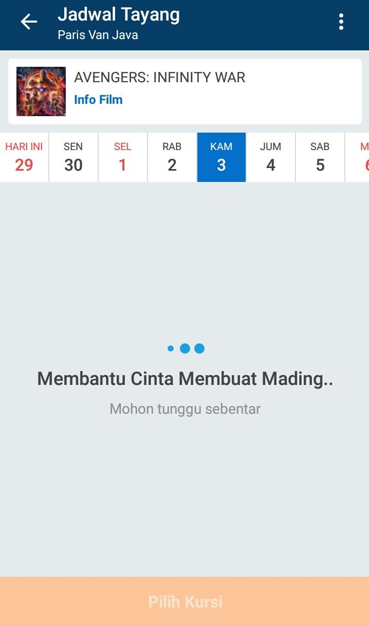 9 Pesan tersembunyi di aplikasi pesan tiket bioskop ini lucu parah