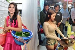 10 Penjual cantik ini pernah viral, bikin cowok-cowok rela antre