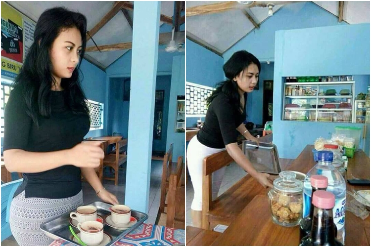 10 Penjual cantik ini pernah viral, bikin cowok-cowok rela antre