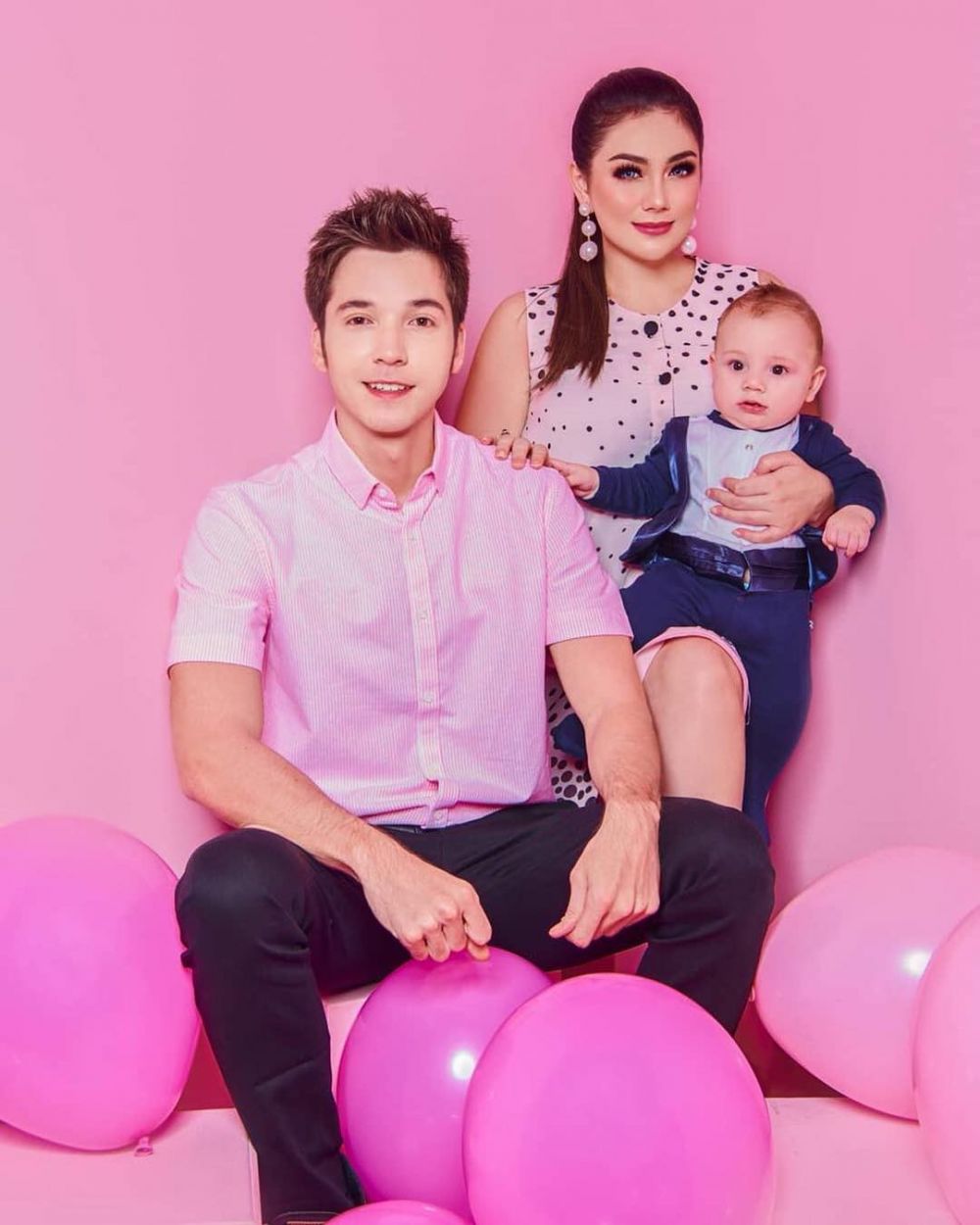 Nama 6 anak seleb Tanah Air ini unik banget, sampai susah diucapkan