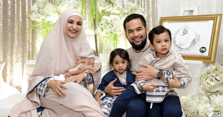 9 Momen akikah Cut Shafiyyah, anak ke-3 Shireen Sungkar & Teuku Wisnu