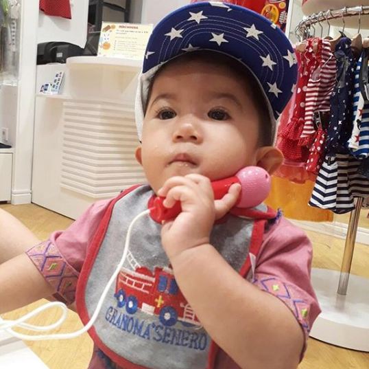 10 Tingkah lucu anak pertama Nycta Gina ini bikin gemes