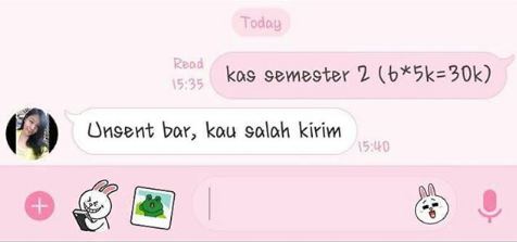 10 Chat kocak 'ditagih uang kas' ini bikin ngakak tepuk jidat 