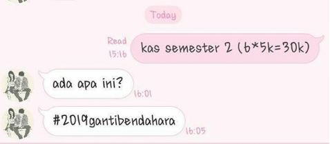 10 Chat kocak 'ditagih uang kas' ini bikin ngakak tepuk jidat 