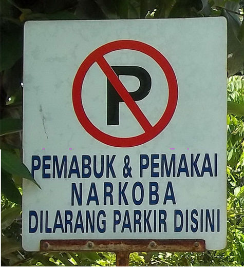 10 Rambu unik dan kocak ini hanya ada di Indonesia