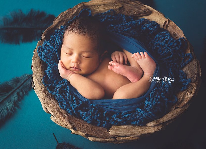 7 Potret newborn Baby Alfie, putra Ririn Dwi Ariyanti yang ganteng