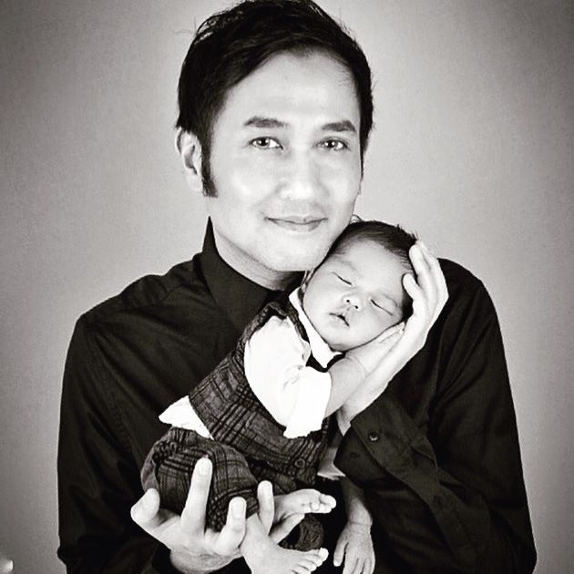 7 Potret newborn Baby Alfie, putra Ririn Dwi Ariyanti yang ganteng