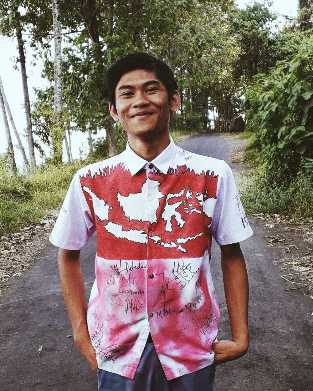 Ini pengakuan Epen, pelajar yang cat seragam SMA ala jaket Jokowi