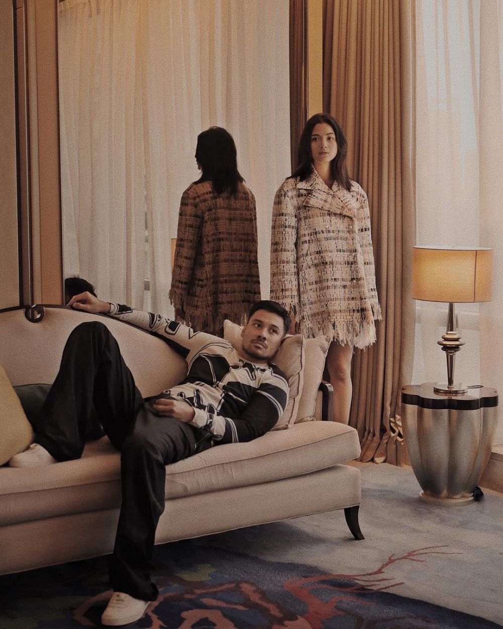 7 Foto vintage Putri Marino & Chicco, sederhana tapi elegan