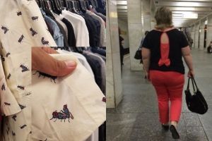 10 Desain baju fail ini bikin kamu mikir ke mana-mana