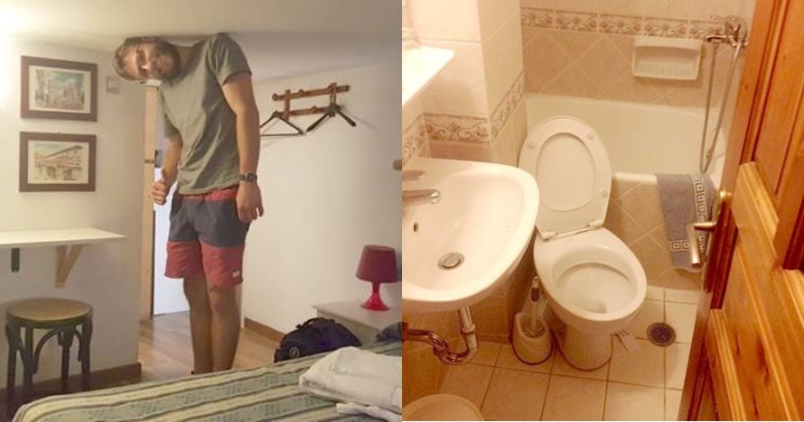 10 Potret fasilitas hotel ini bikin tepuk jidat, ada CCTV di toilet
