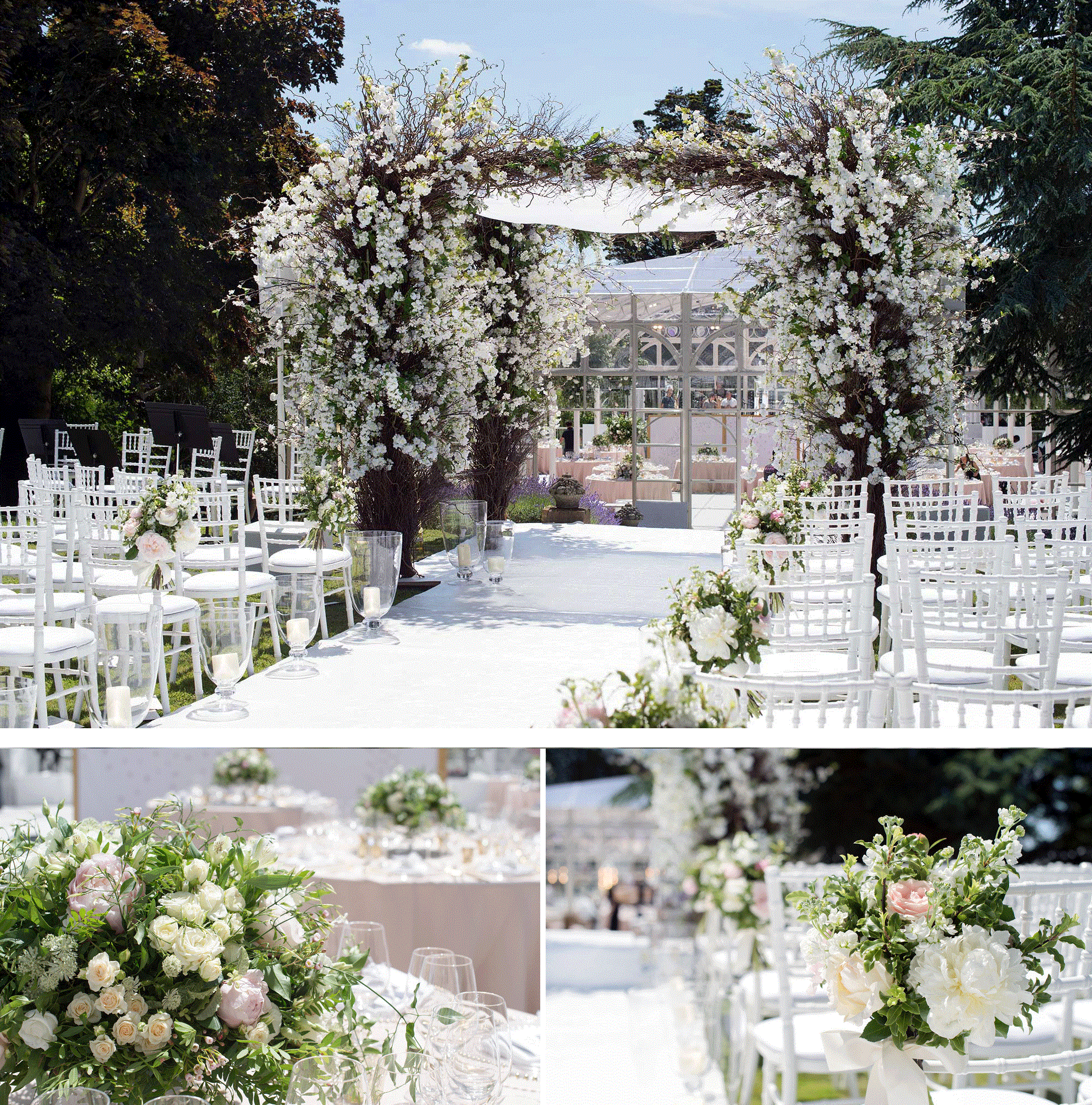 10 Dekorasi indah Philippa Craddock, florist pernikahan Meghan Markle