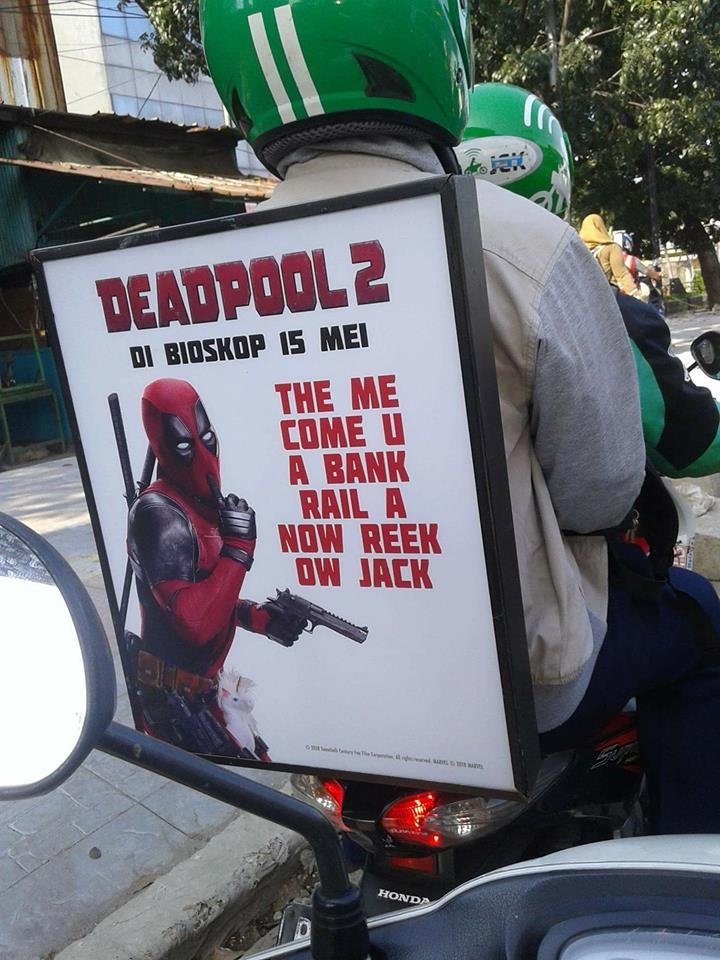 10 Cara promosi film Deadpool 2 ini malah bikin ngakak
