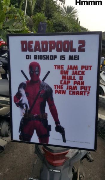 10 Cara promosi film Deadpool 2 ini malah bikin ngakak