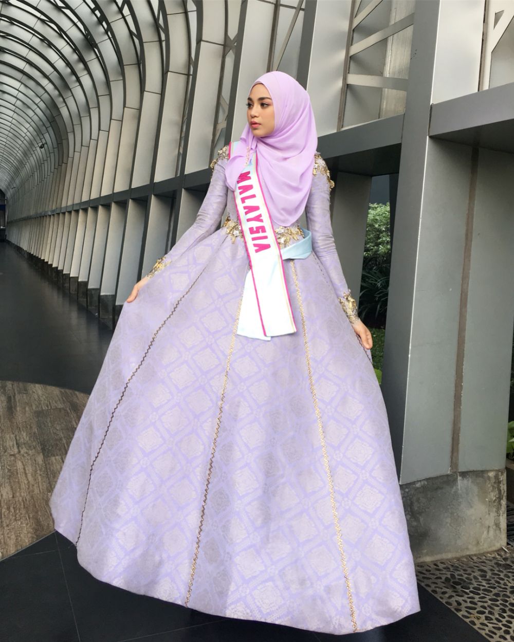 10 Pesona cantik Uyaina Arshad, pemenang Puteri Muslimah Asia 2018