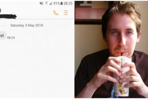 6 Tahun berlalu, pria ini syok dapat SMS dari HP mendiang sang ayah